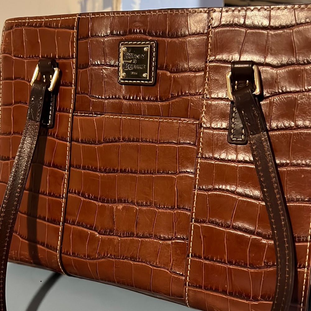 Brown crocodile skin do you need and Bourke small Lexington shopper